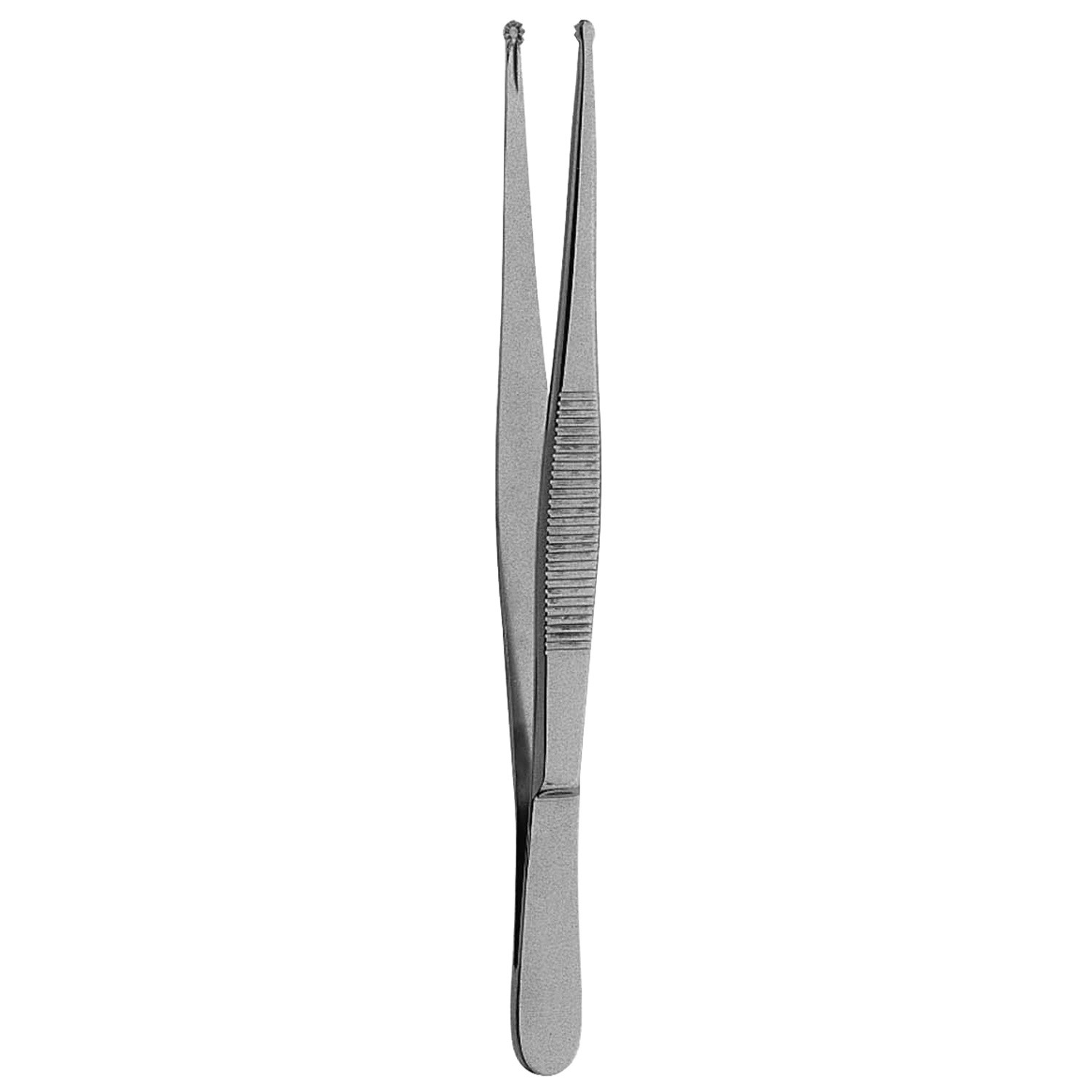 Selman Tissue Forceps, Round Jaws W/ Teeth, 10" (25.0 Cm)
